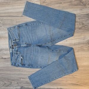 Stretch High Rise Skinny Jeans - 6 Long